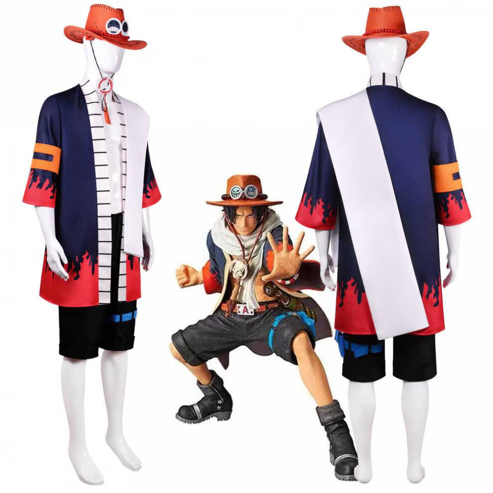 Men'S Kimono Accessories - Anime Portgas D Ace Costume Cosplay