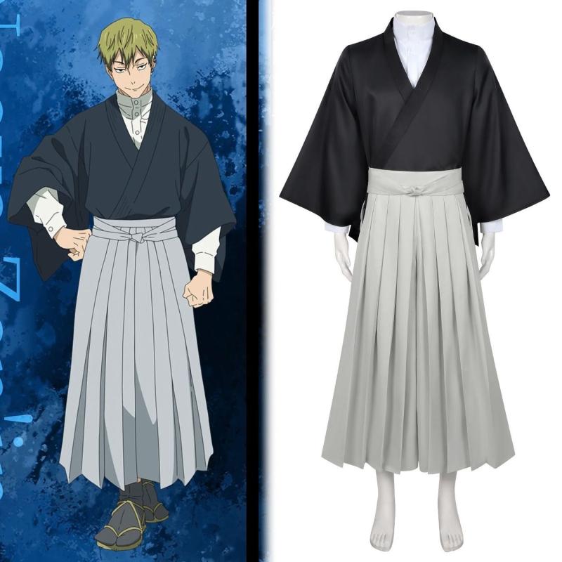 Costume cosplay di Haibara Yu  - Men'S Kimono Accessories recensione e prezzo