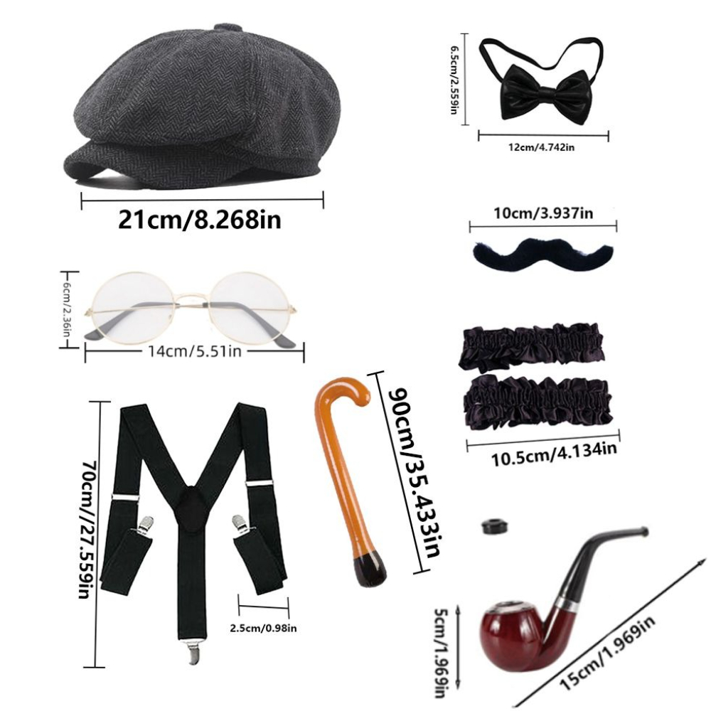 PESENAR Set di Accessori per C - Men'S Accessories In The 1920S recensione e prezzo